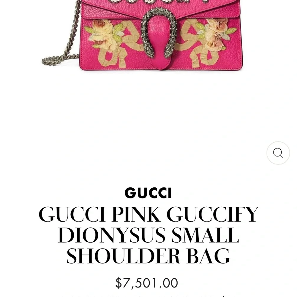 Gucci Guccify dionysus small crossbody bag